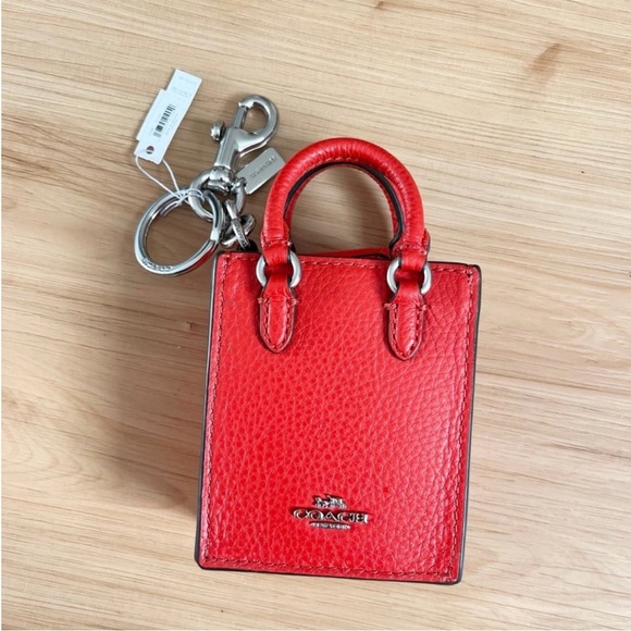 Coach North/South Mini Tote Bag Charm # CU280 - Picture 1 of 7